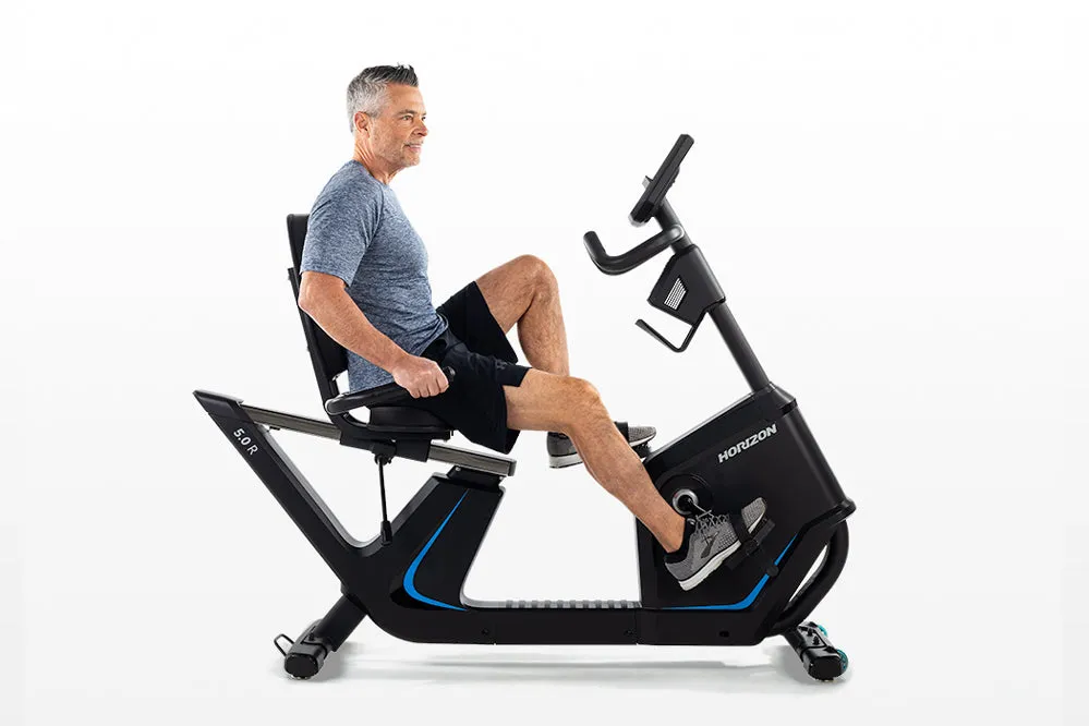 Horizon 5.0 R Recumbent Exercise Bike