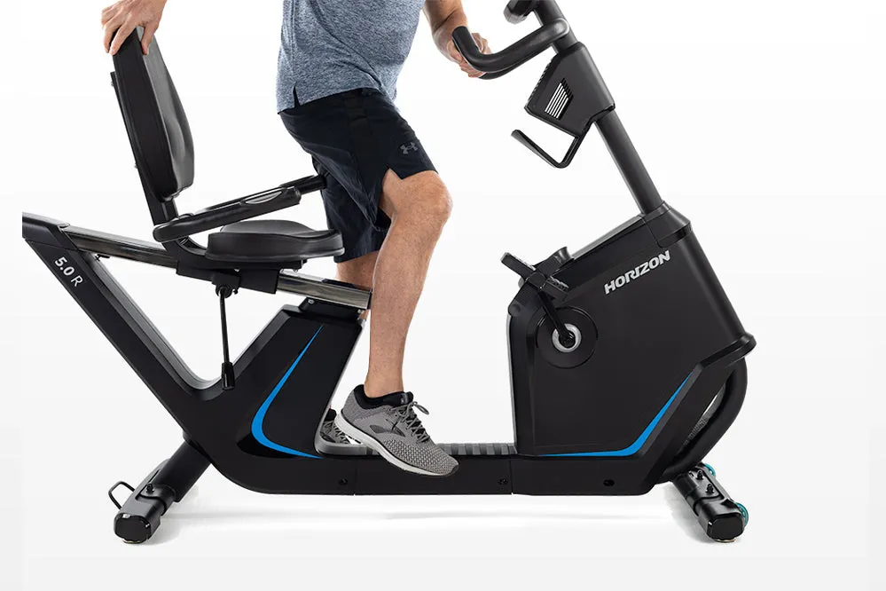 Horizon 5.0 R Recumbent Exercise Bike