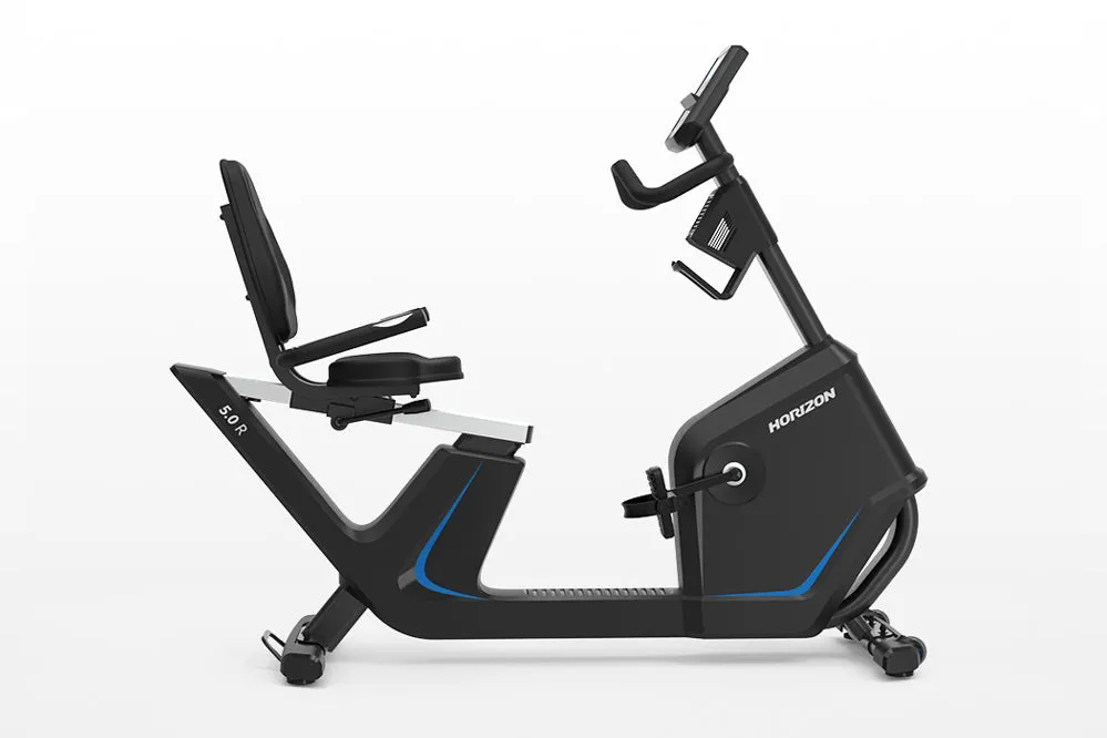 Horizon 5.0 R Recumbent Exercise Bike