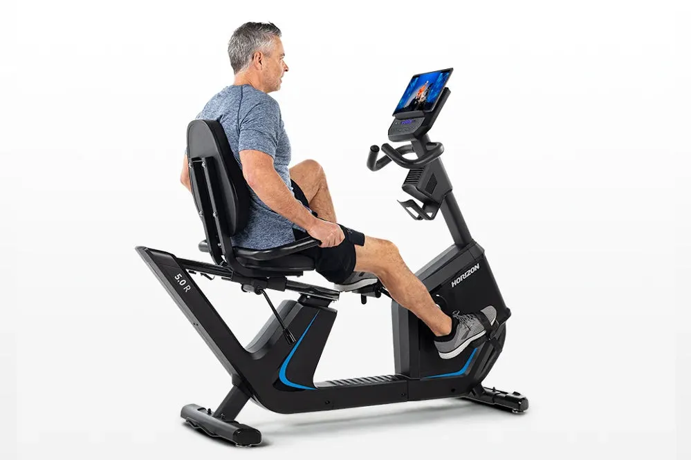 Horizon 5.0 R Recumbent Exercise Bike