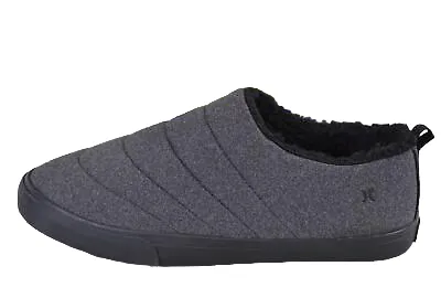 Hurley Men's Arlo Puff Gray Clogs Winter Shoes