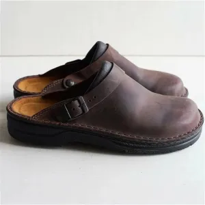 Jack - Orthopedic Leather Slippers