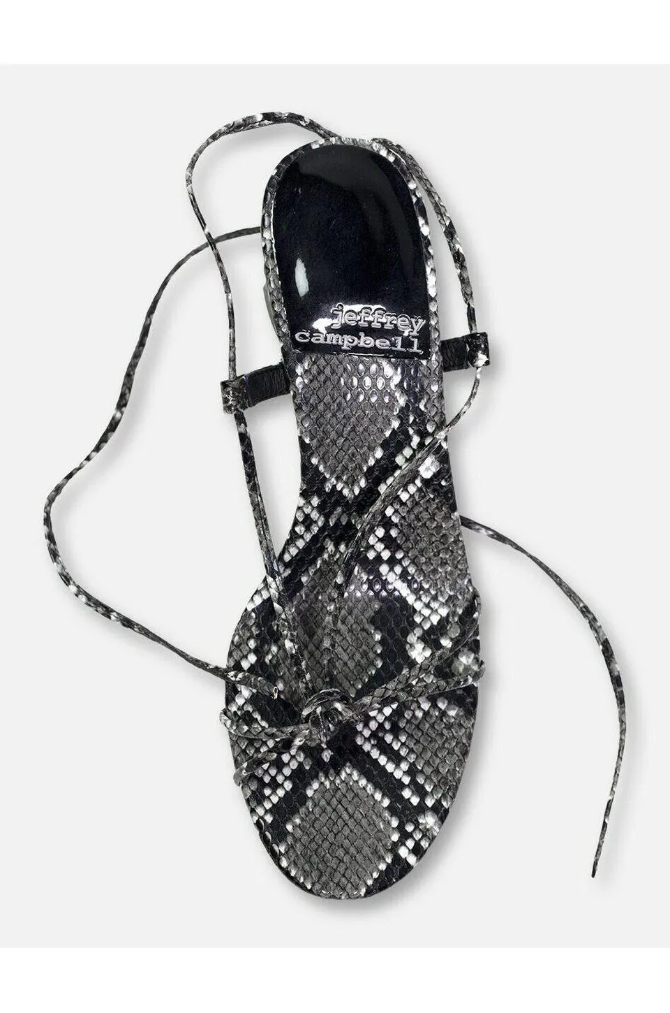 Jeffrey Campbell Xifeng Snakeskin Sandal