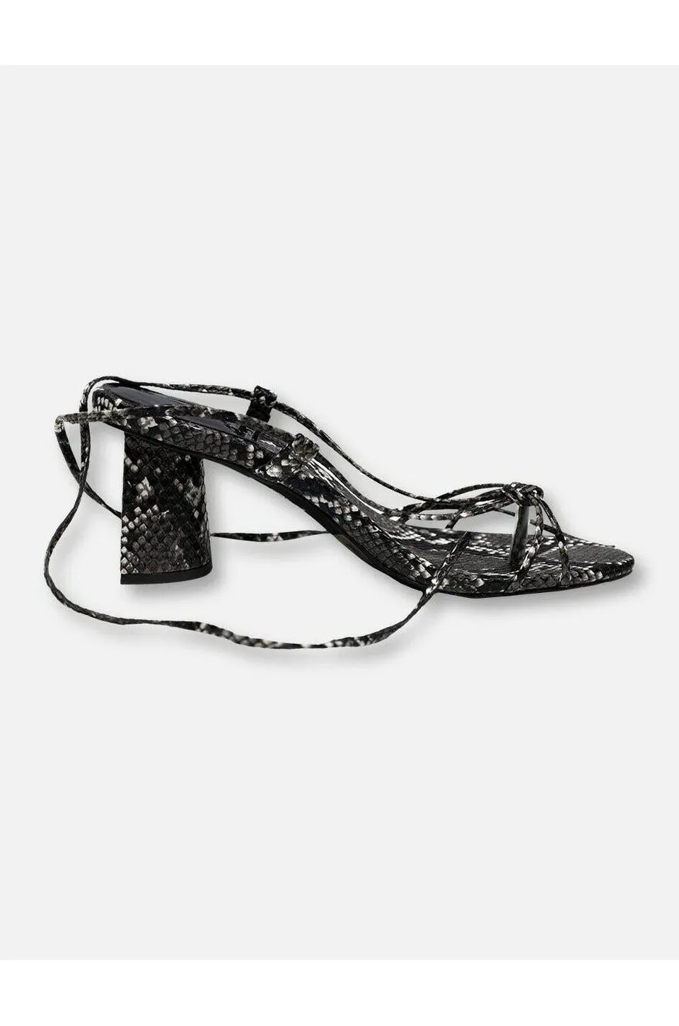 Jeffrey Campbell Xifeng Snakeskin Sandal