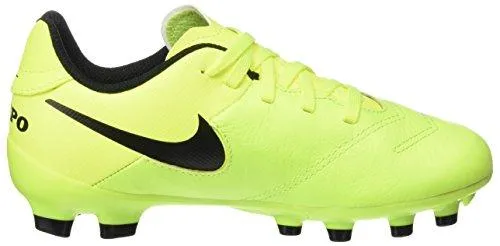 Kids Jr Tiempo Legend Vi Fg Volt/Black Volt Soccer Cleat 1.5 Kids Us