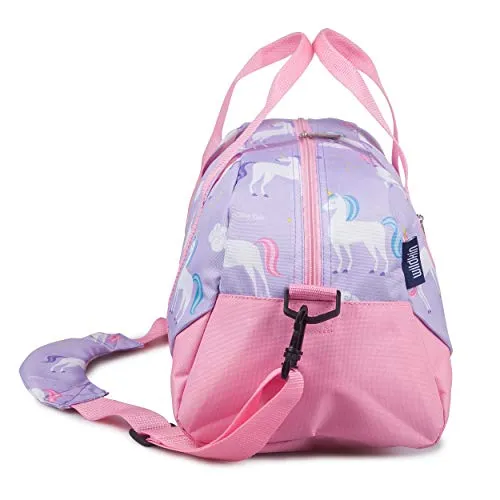 Kids Unicorn Duffel Bag for Travel, Sports, leisure, School