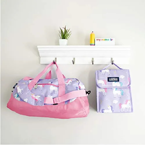 Kids Unicorn Duffel Bag for Travel, Sports, leisure, School