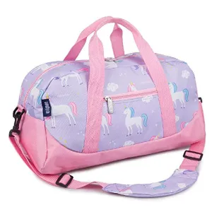 Kids Unicorn Duffel Bag for Travel, Sports, leisure, School