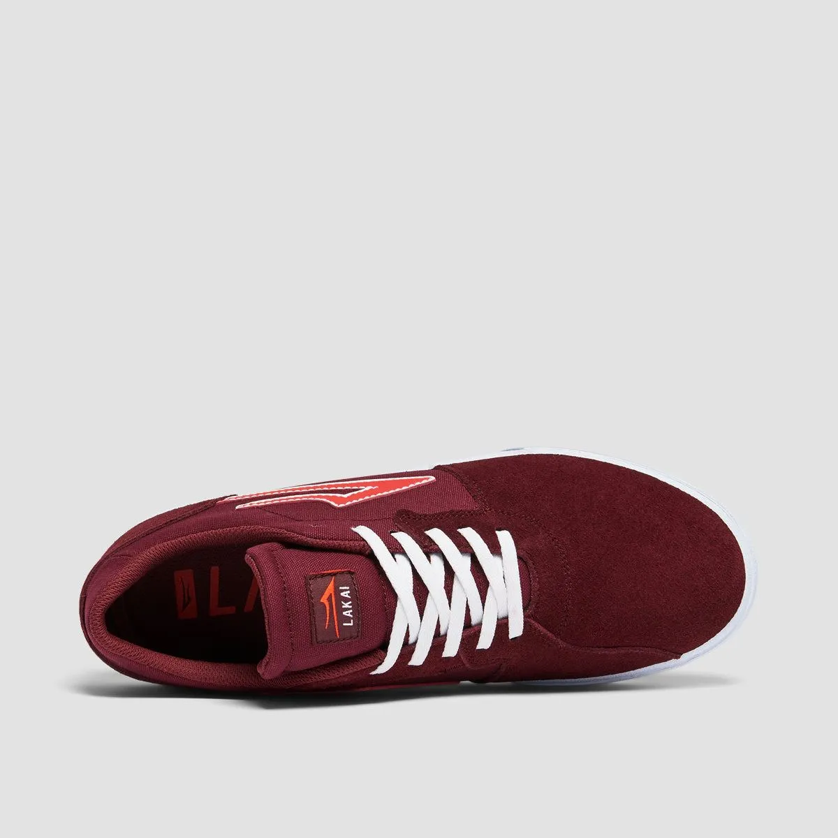 Lakai Cardiff Shoes - Burgundy Suede