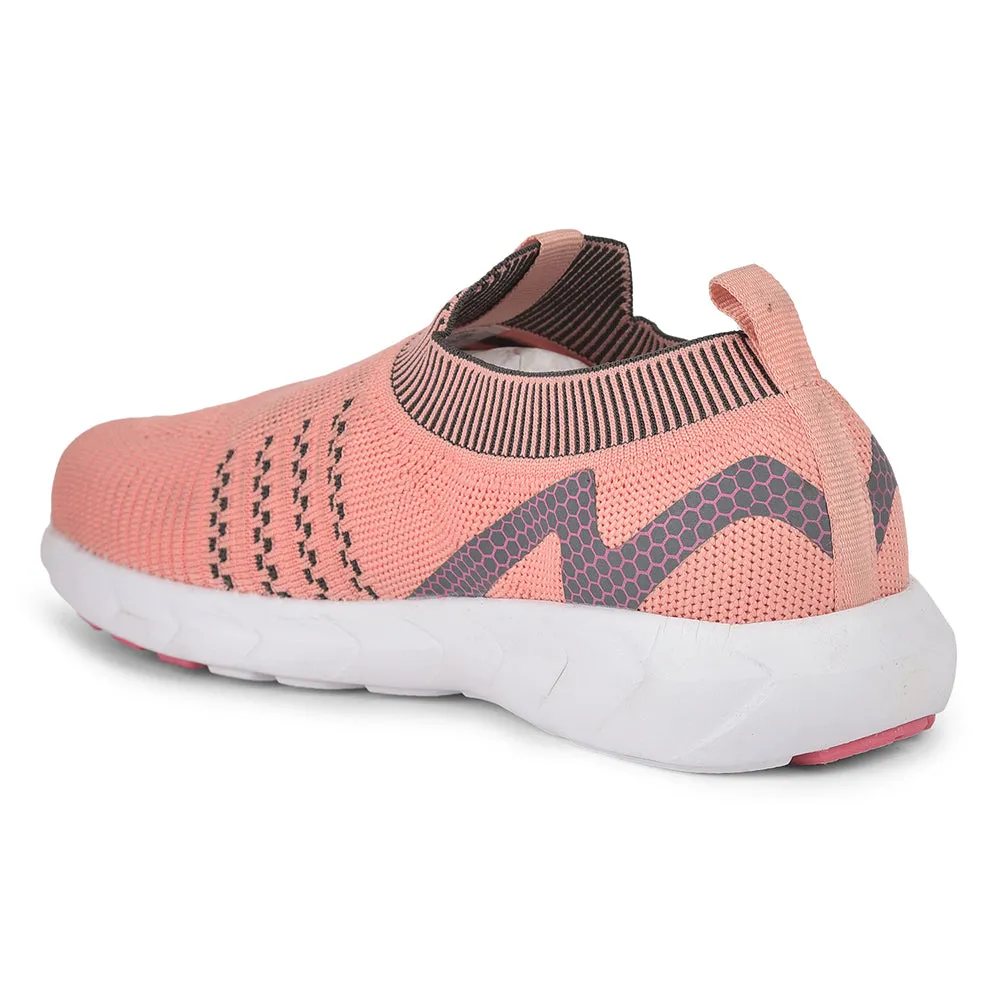 Leap7x Non Lacing Peach Casual Slip-on Shoes For Women LEWIS By Liberty