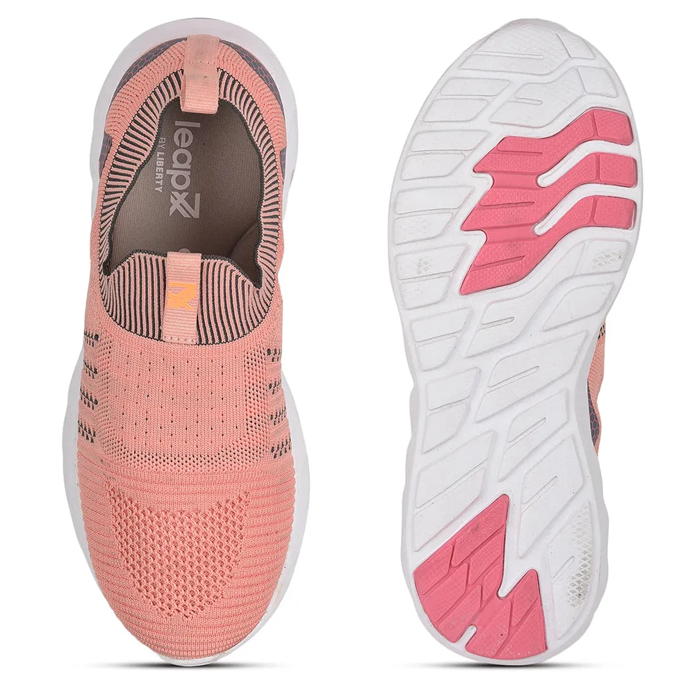 Leap7x Non Lacing Peach Casual Slip-on Shoes For Women LEWIS By Liberty