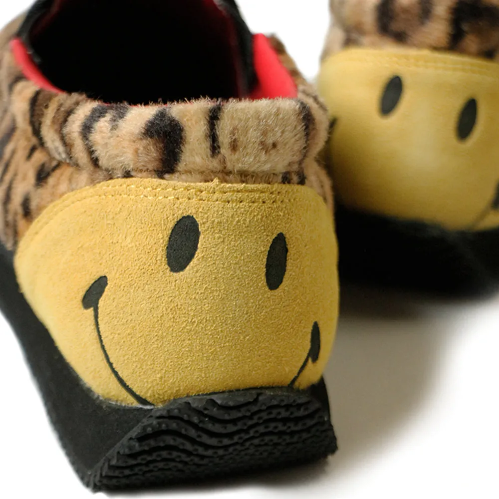 LEOPARD FUR SMILIE HEEL MILAN SLIP-ON