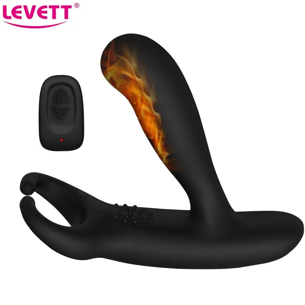 LEVETT Rolus Heating Male Butt Plug Prostate Massager