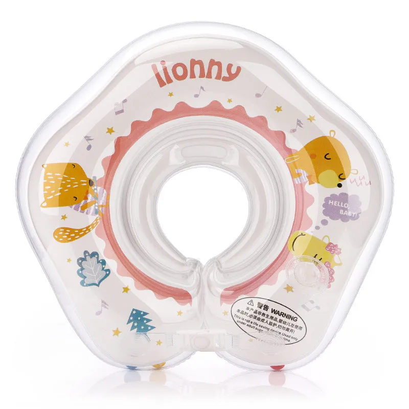 Lionny Collar Infant Swimming Ring Music Bell