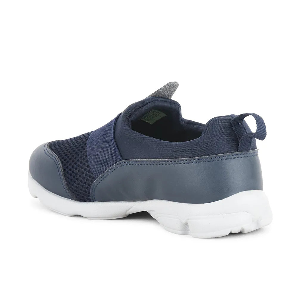 Lucy & Luke by Liberty Kids KSN-51 N.Blue Casual Non Lacing Shoes