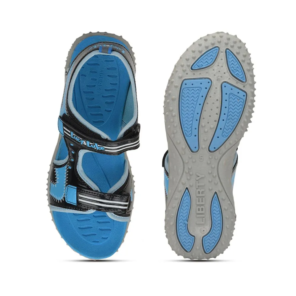 Lucy & Luke (Sky Blue) Casual Sandal For Kids Rico-20 By Liberty