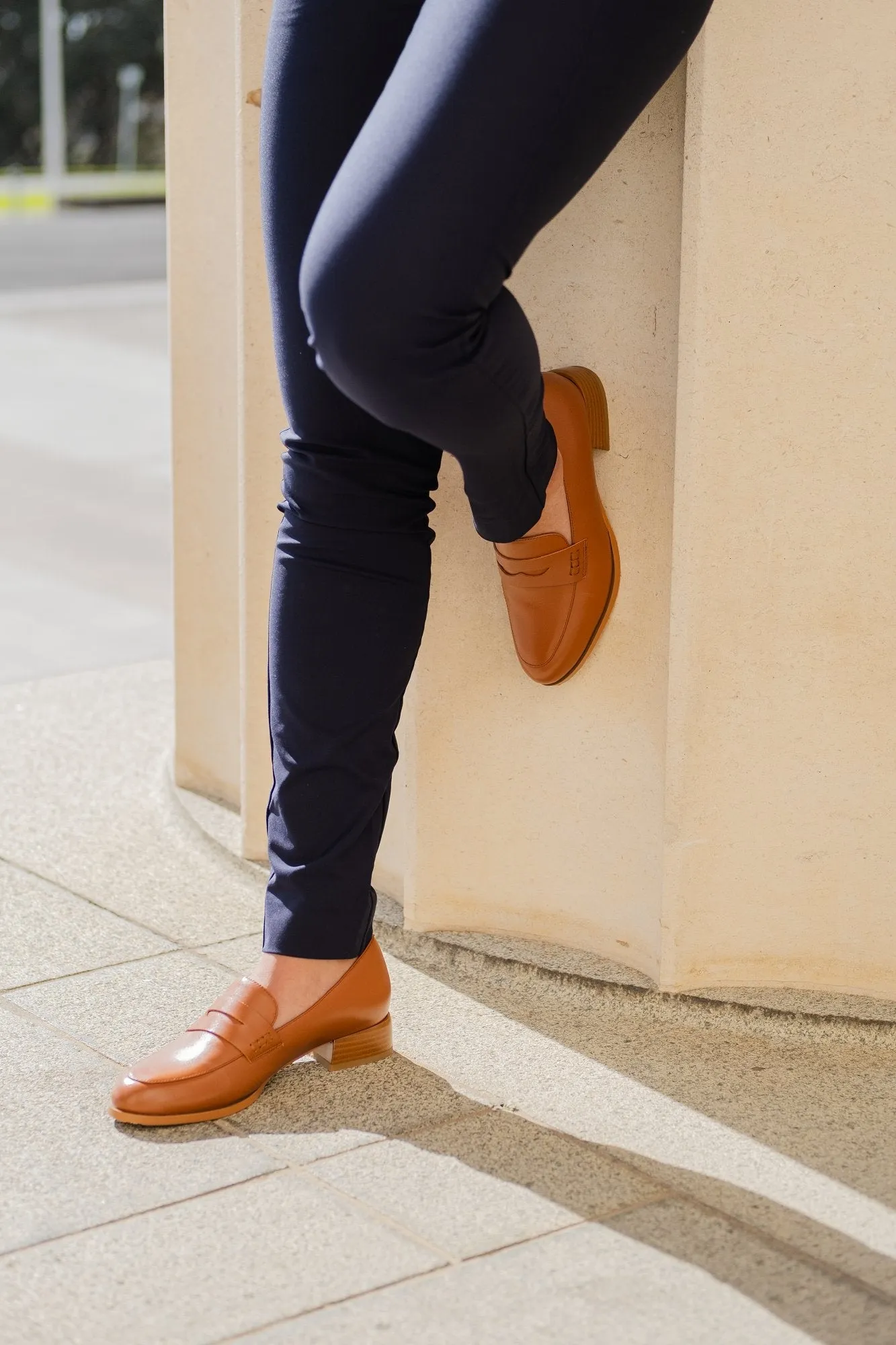 Marcel Leather Loafer Tan