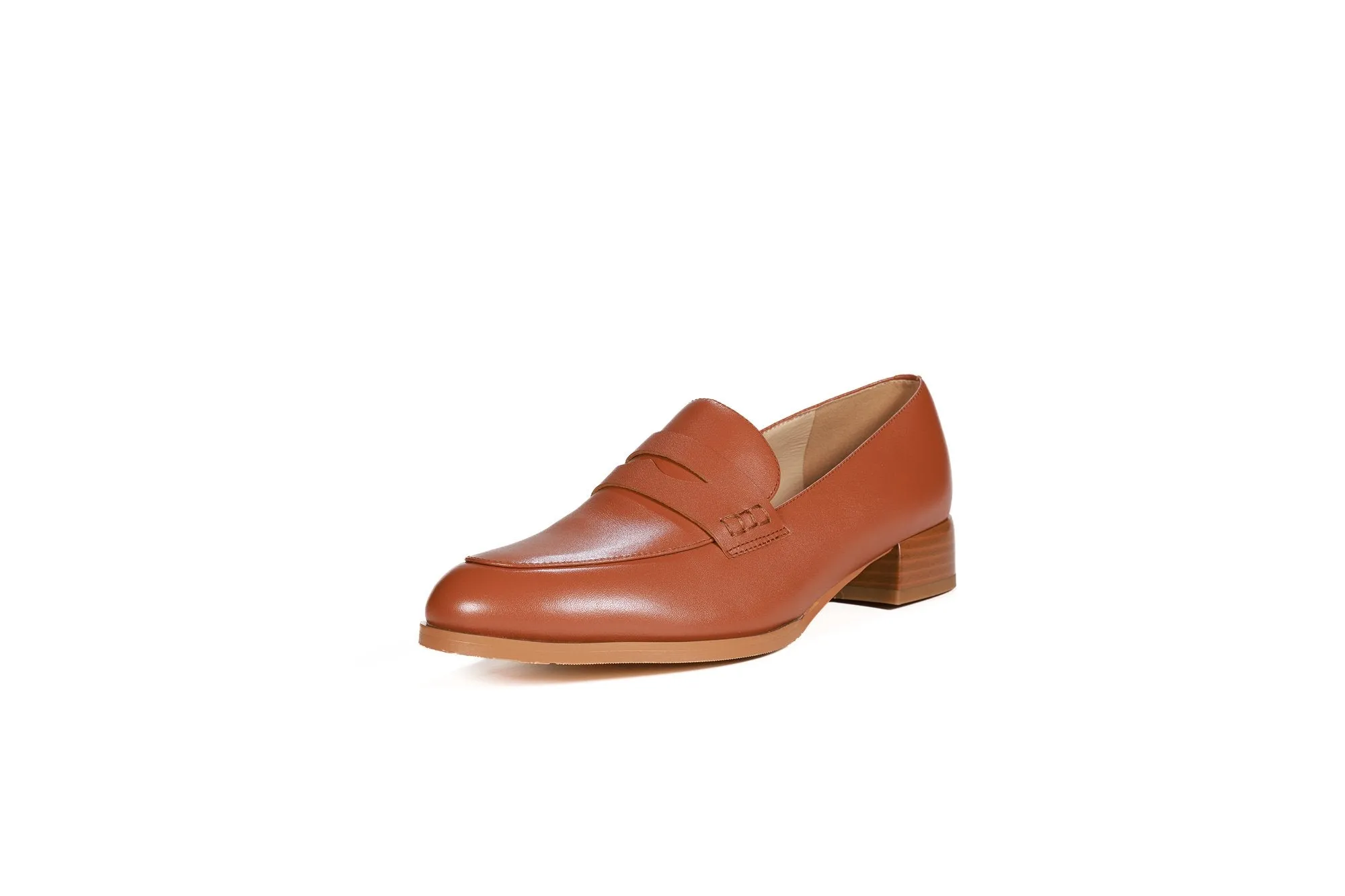 Marcel Leather Loafer Tan