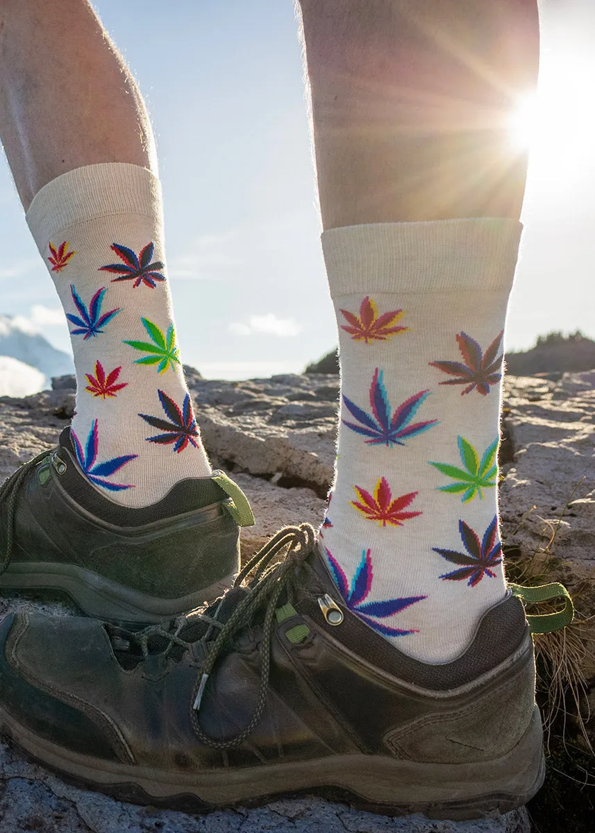 Marijuana Glitch Men's Socks