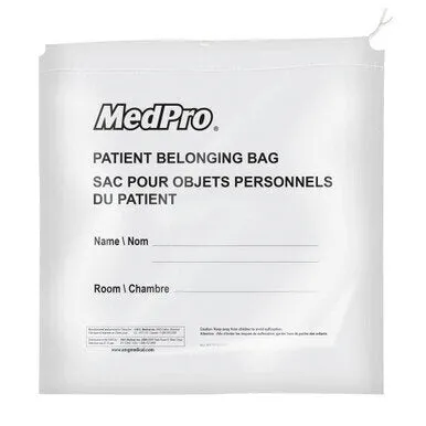 MedPro Patient Belongings Bags