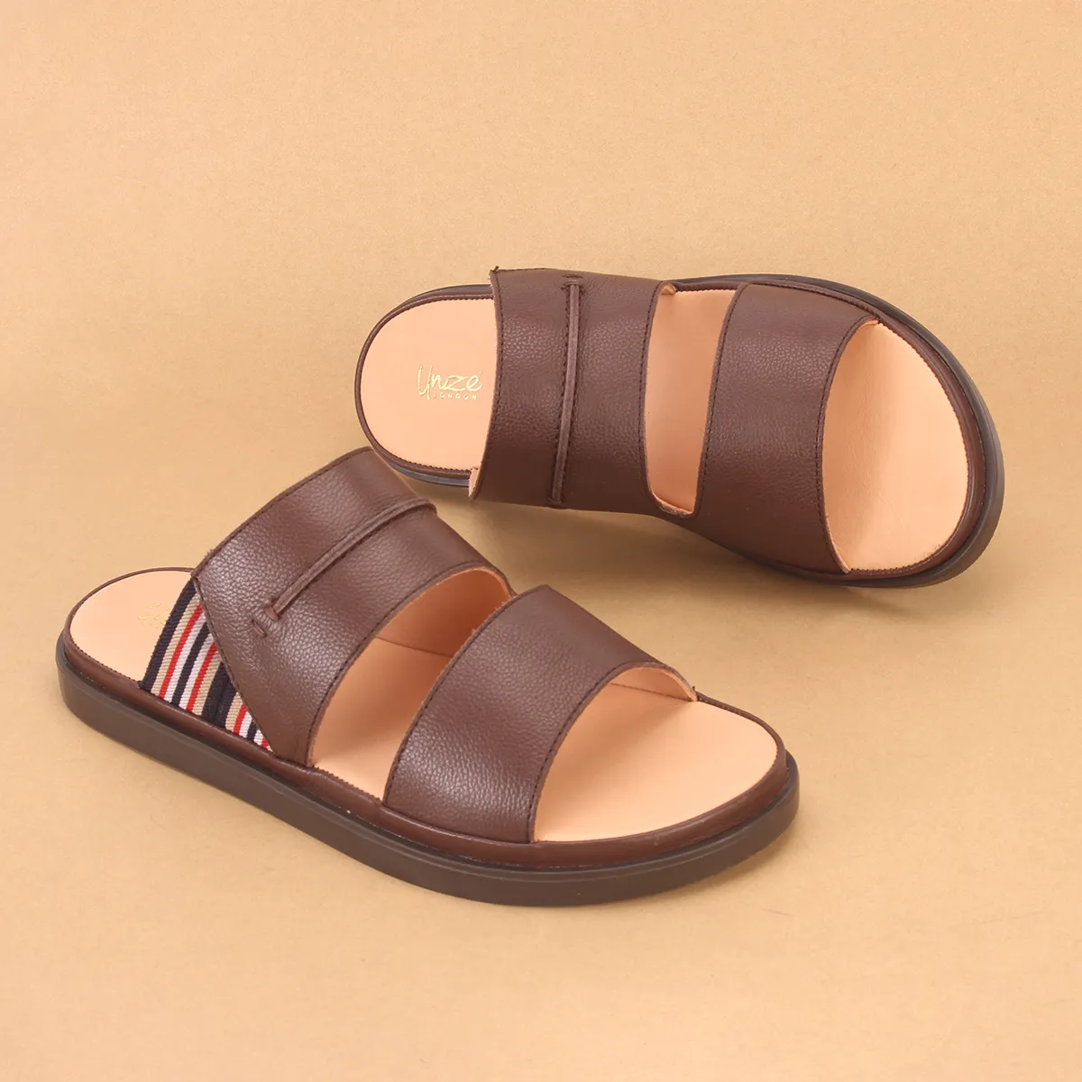 Men's "ATRIAT" Strappy Slide In Everyday Shoes