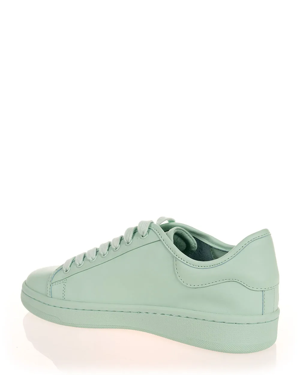 Minx Paris Matte Mint Leather Sneaker