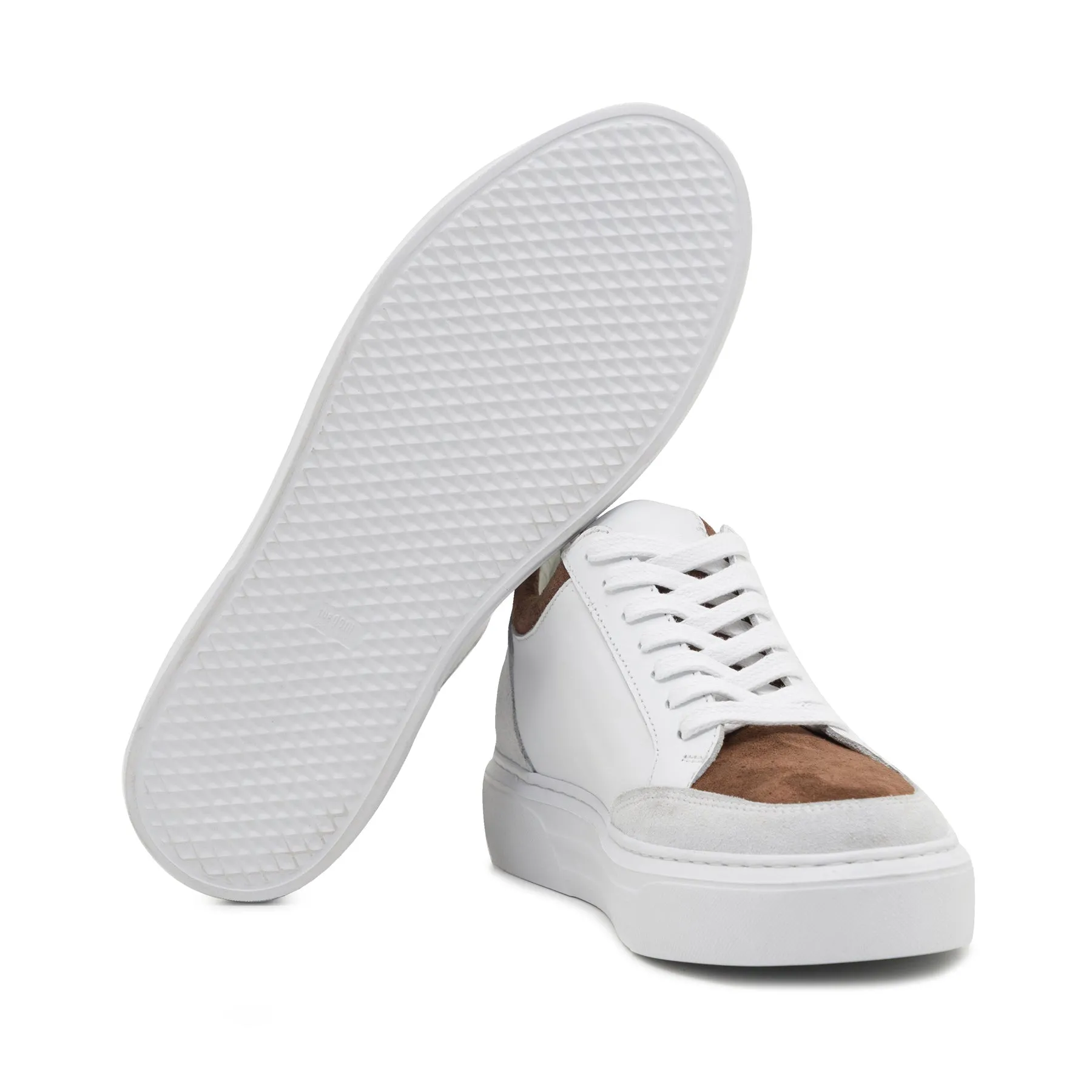 Morty White Suede Sneaker