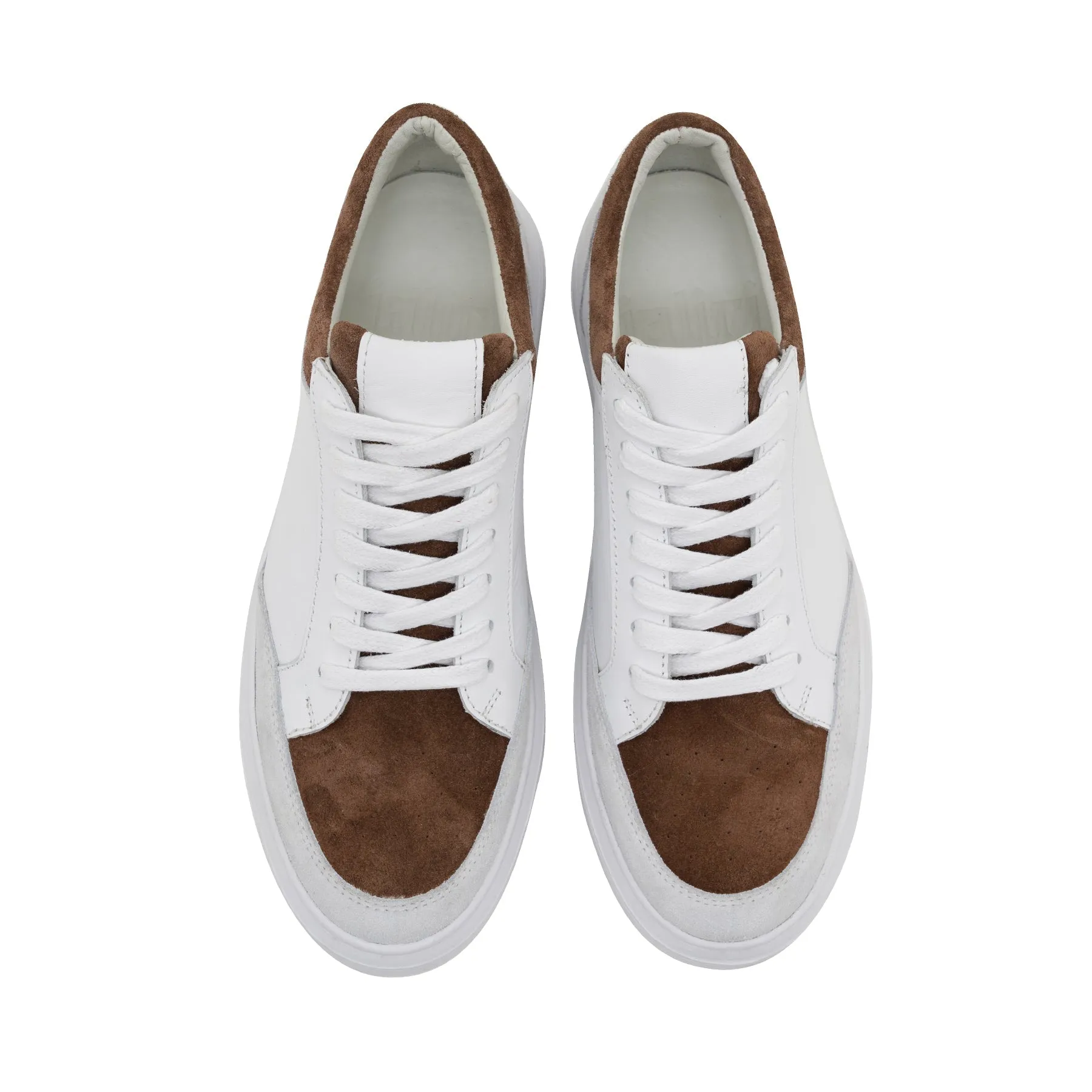 Morty White Suede Sneaker