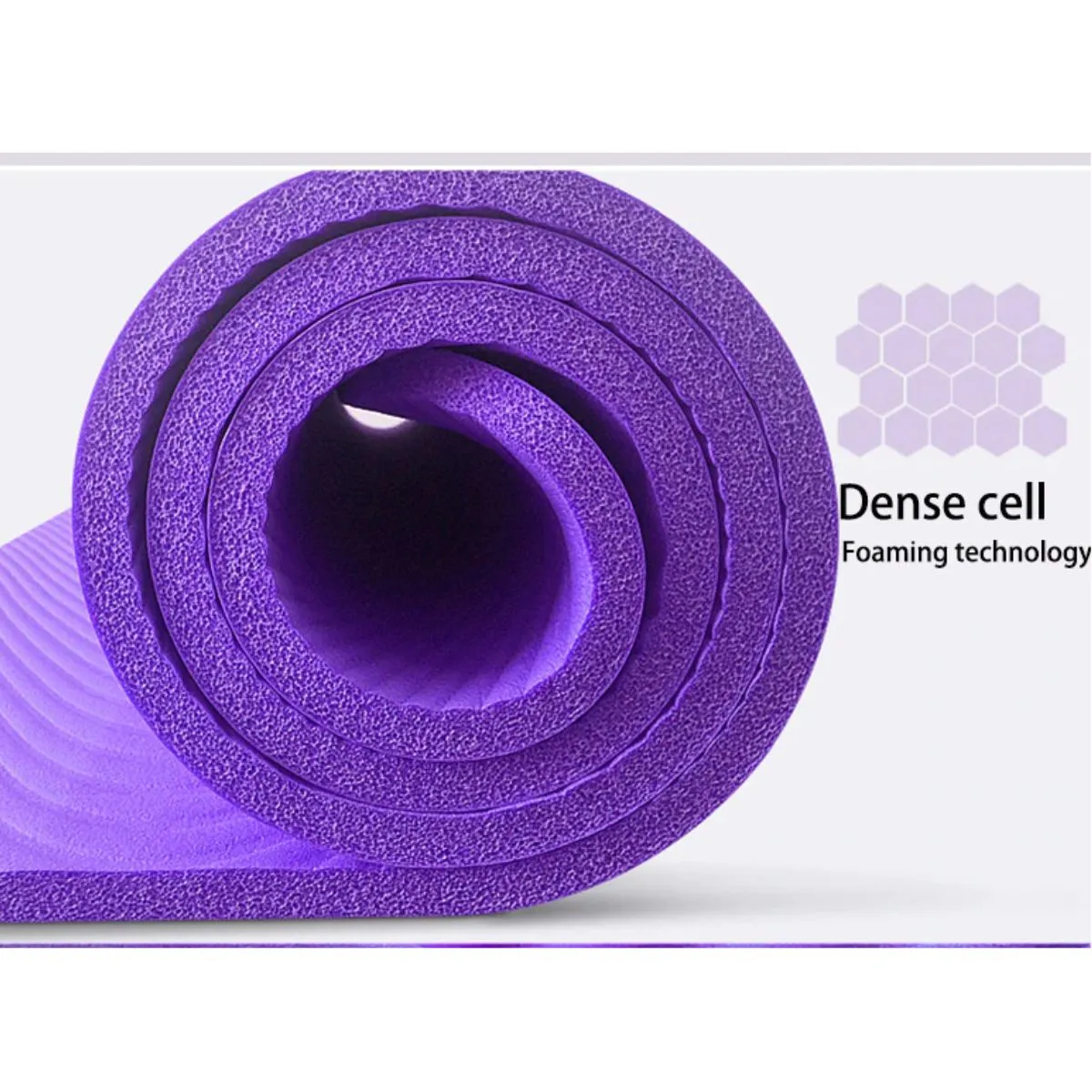 NBR Yoga Mat (Assorted Color)