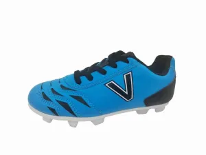 New Victor Sierra Kids Cattura MD Jr Soccer Shoes Blue/Black Size 13T