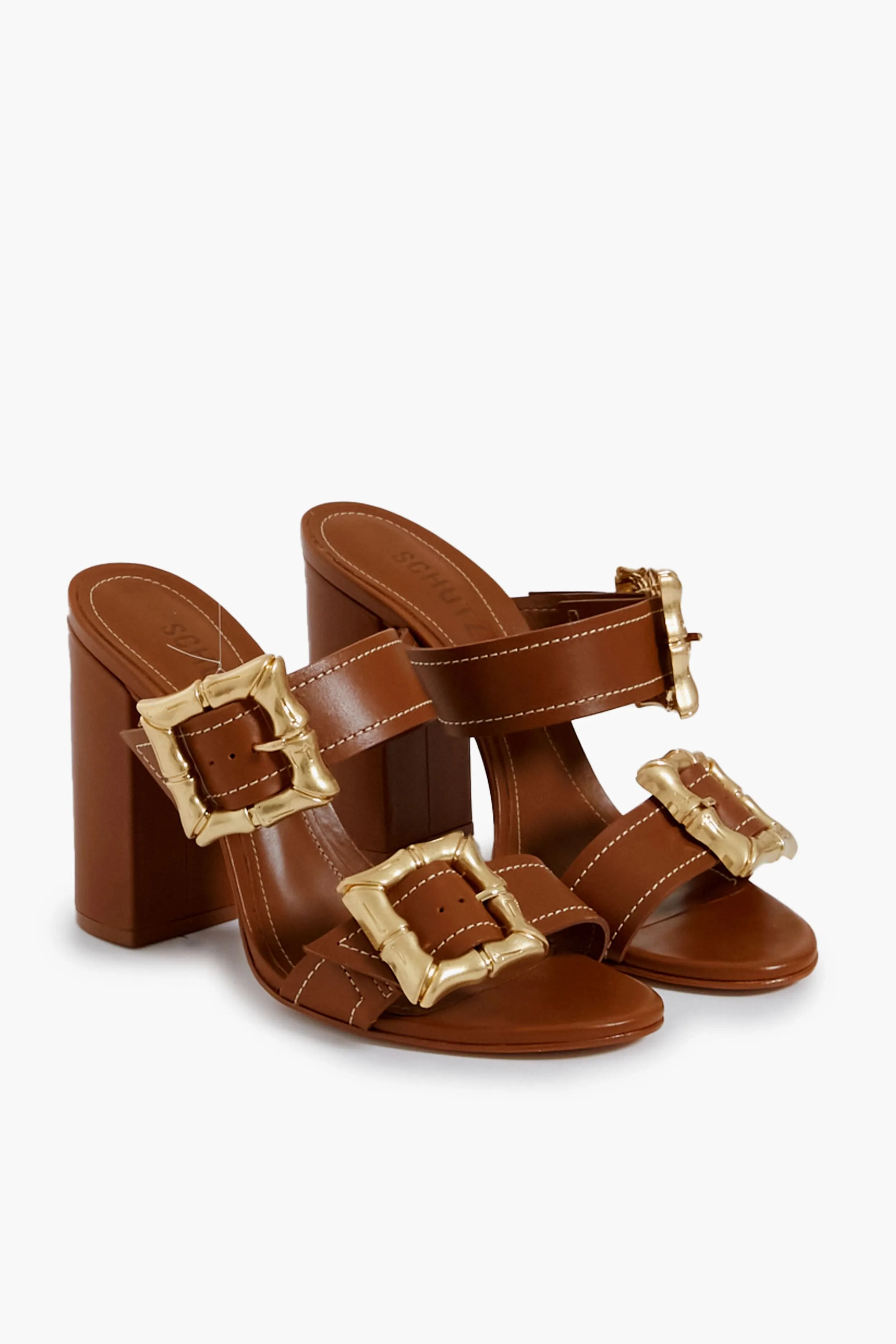 New Wood Atanado Soft Heeled Enola Sandal