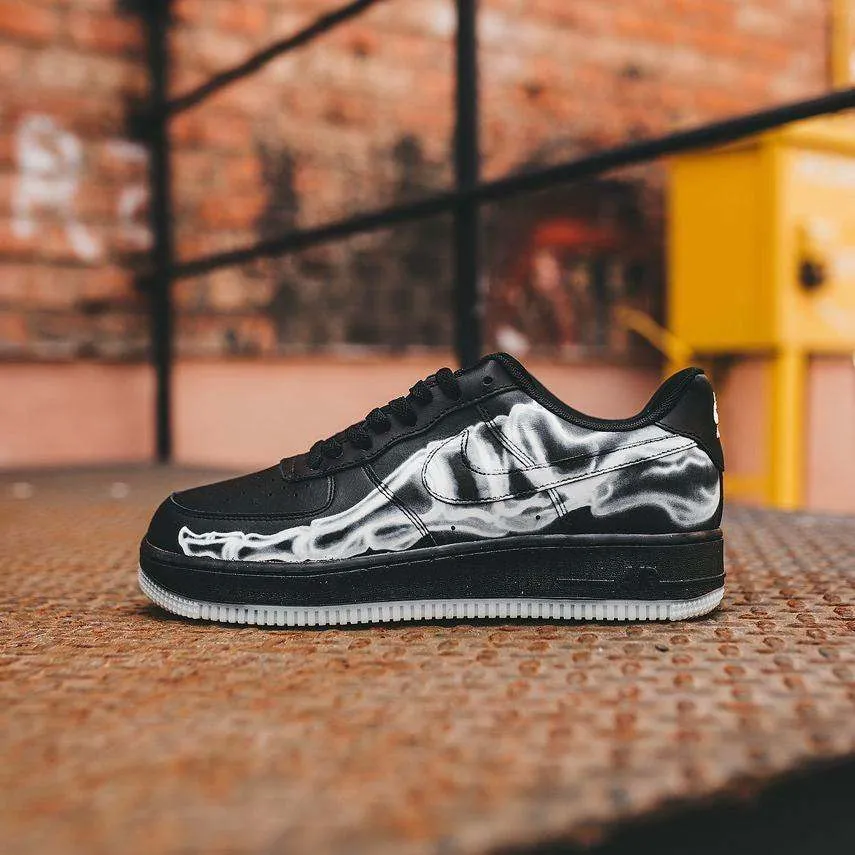 Nike Air Force 1 Low Black Skeleton