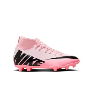 Nike Junior Mercurial Superfly 9 Club FG/MG Soccer Cleat - Pink Foam/ Black