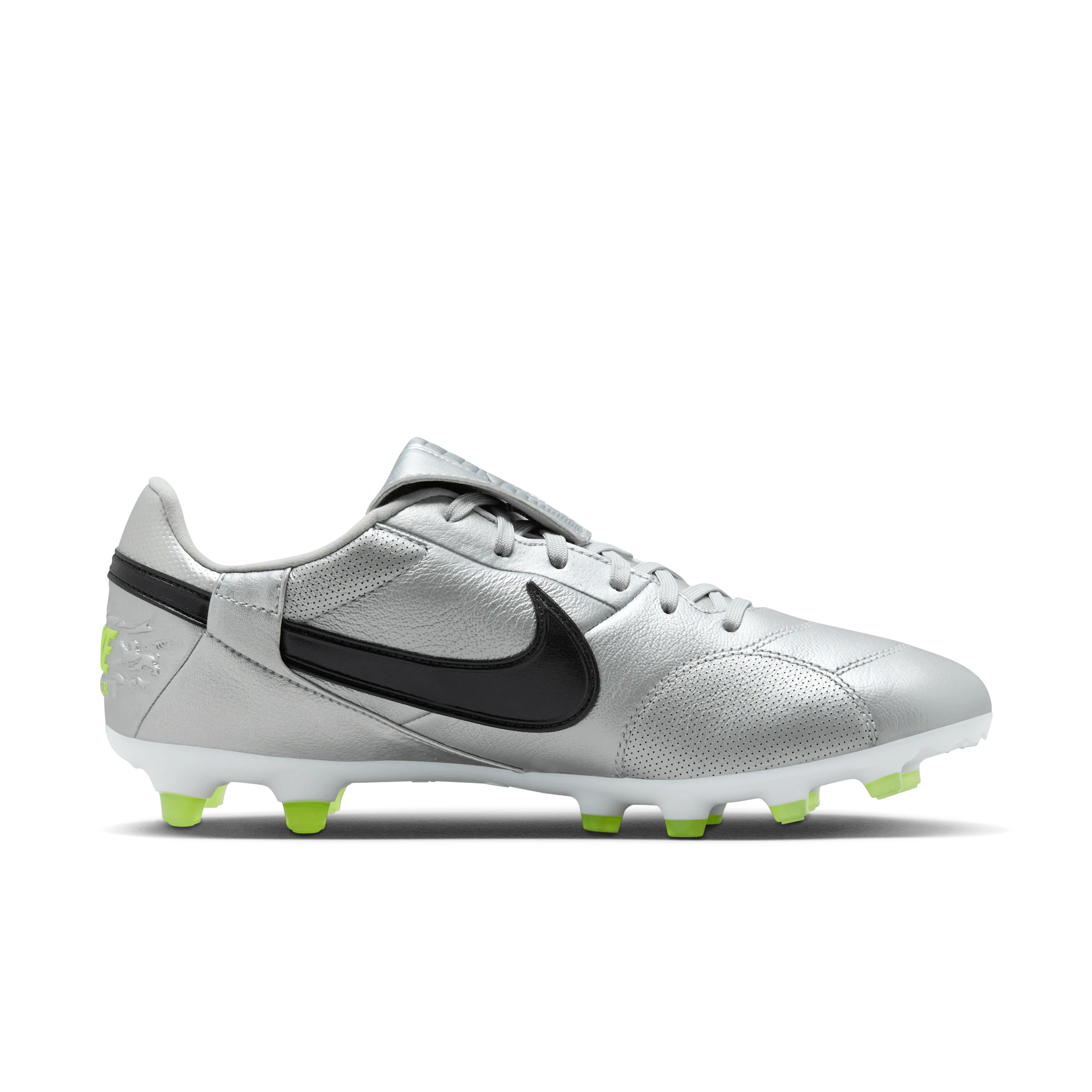 Nike Premier 3 FG-Metallic Silver/Black-Volt