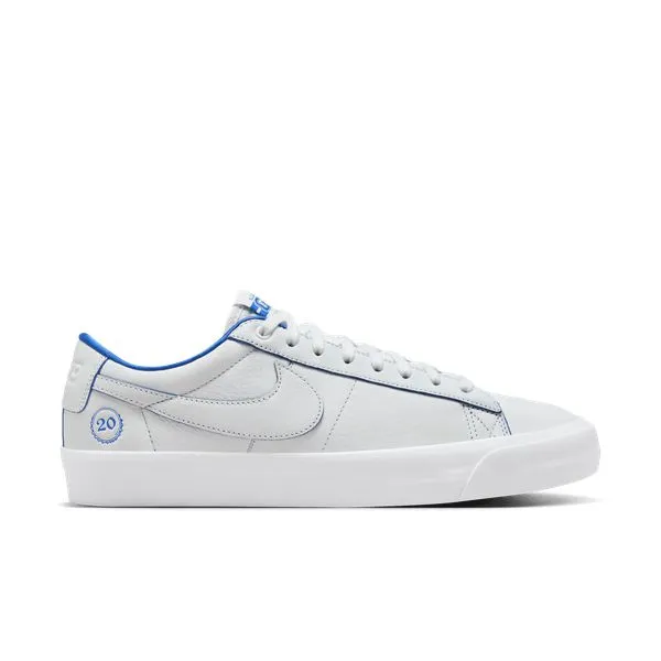 Nike SB Grant Taylor 20 Years Blazer Low Pro GT Premium Summit White - Game Royal