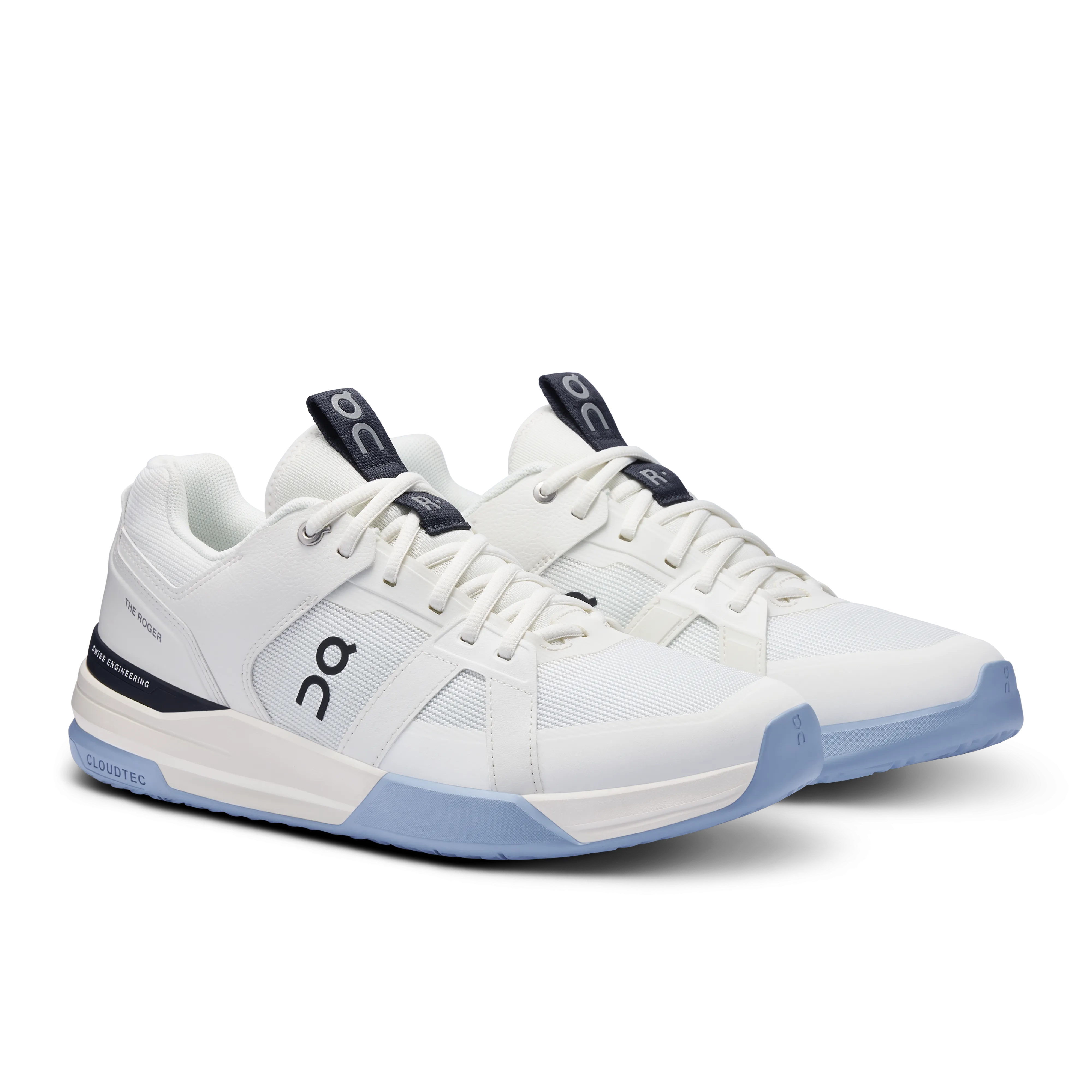 On Running Men's The Roger Clubhouse Pro Shoes - Ivory / Chambray