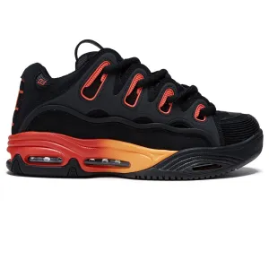 Osiris D3 2001 Shoes - Black/Orange/Black