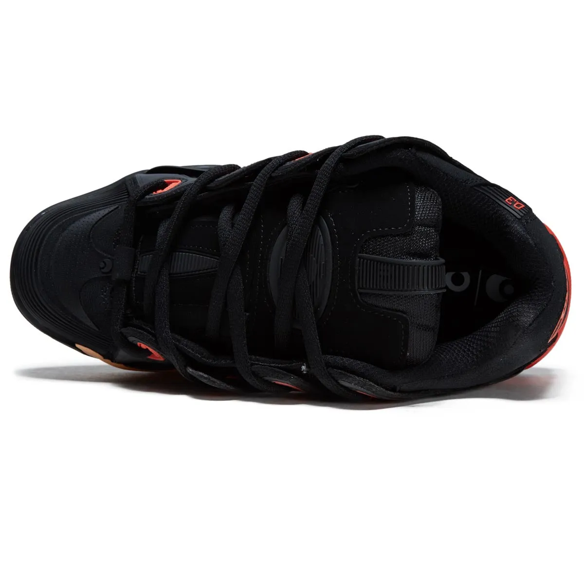 Osiris D3 2001 Shoes - Black/Orange/Black