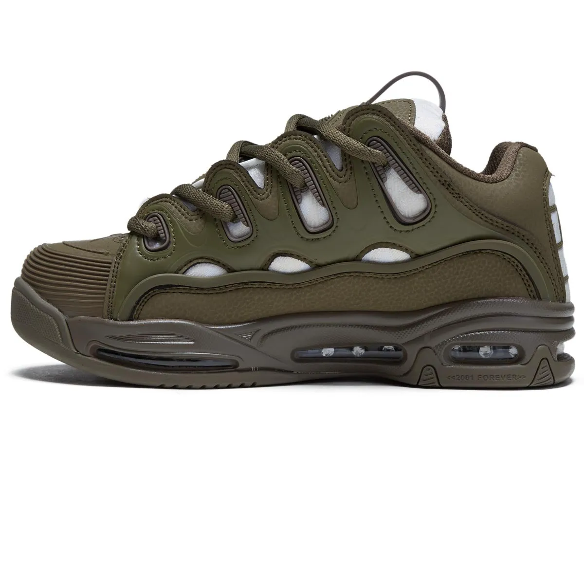 Osiris D3 2001 Shoes - Olive/White