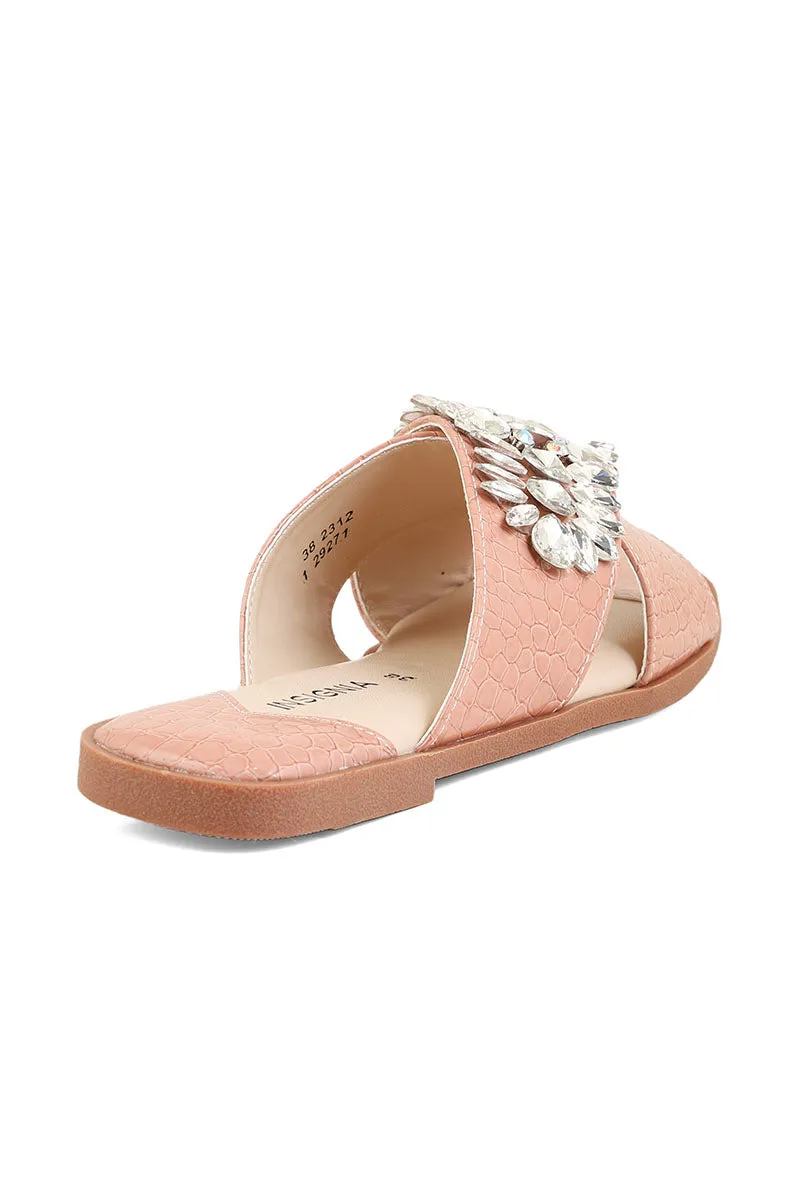 Party Wear Slip On I29271-Pink