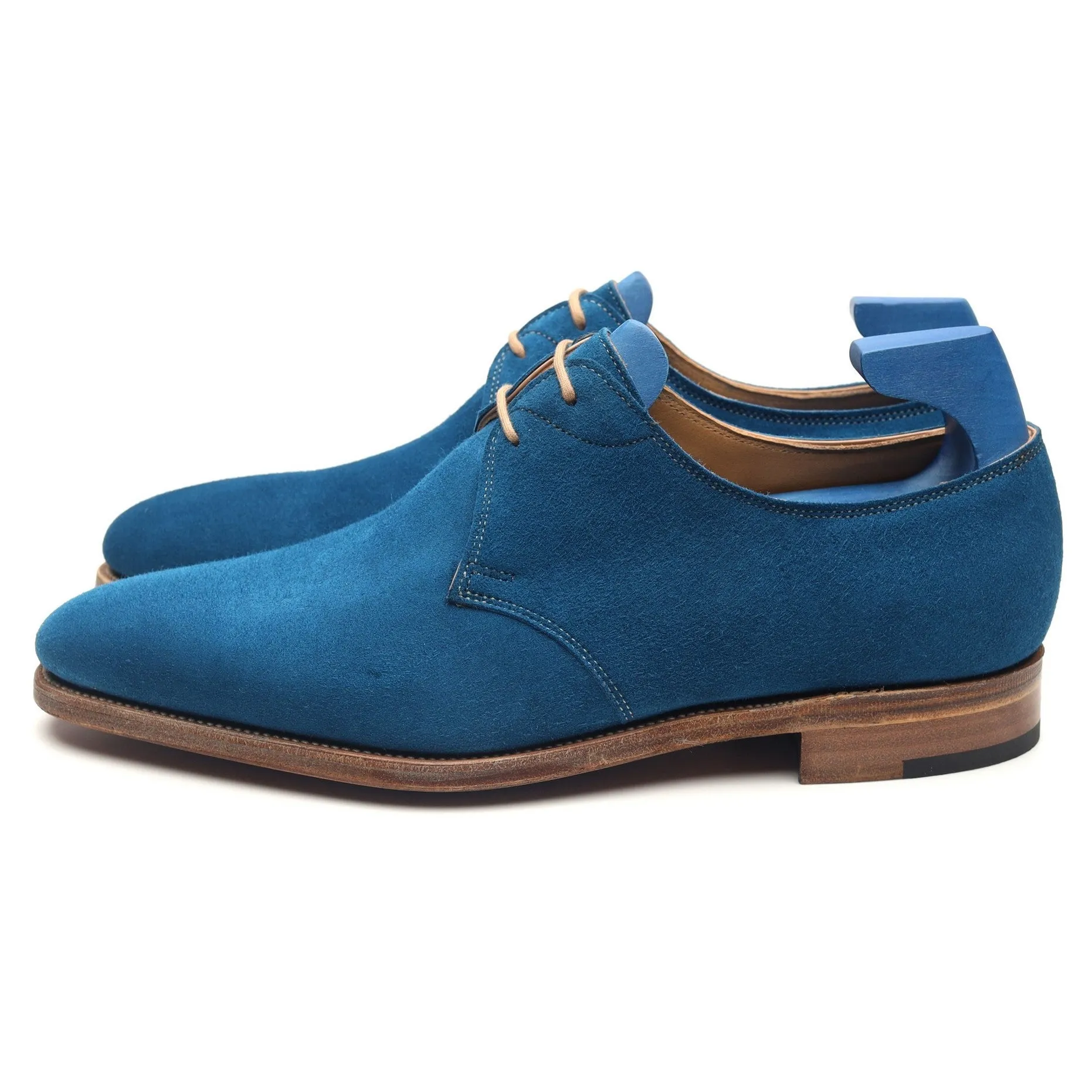 Paul Smith 'Willoughby' Blue Suede Derby UK 5.5 EE