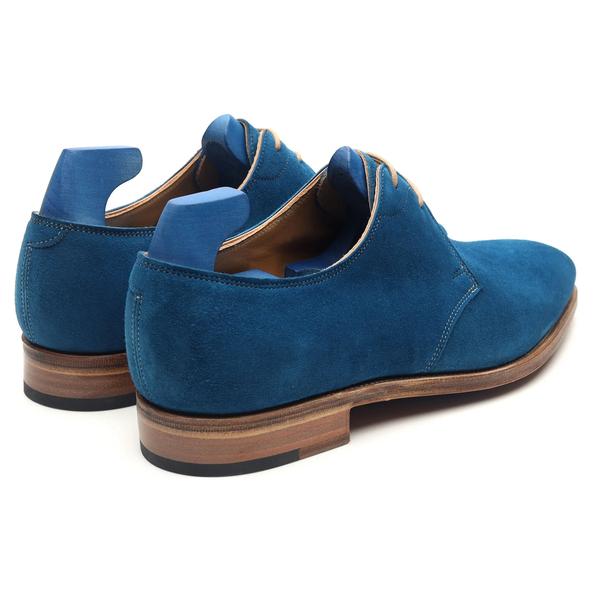 Paul Smith 'Willoughby' Blue Suede Derby UK 5.5 EE