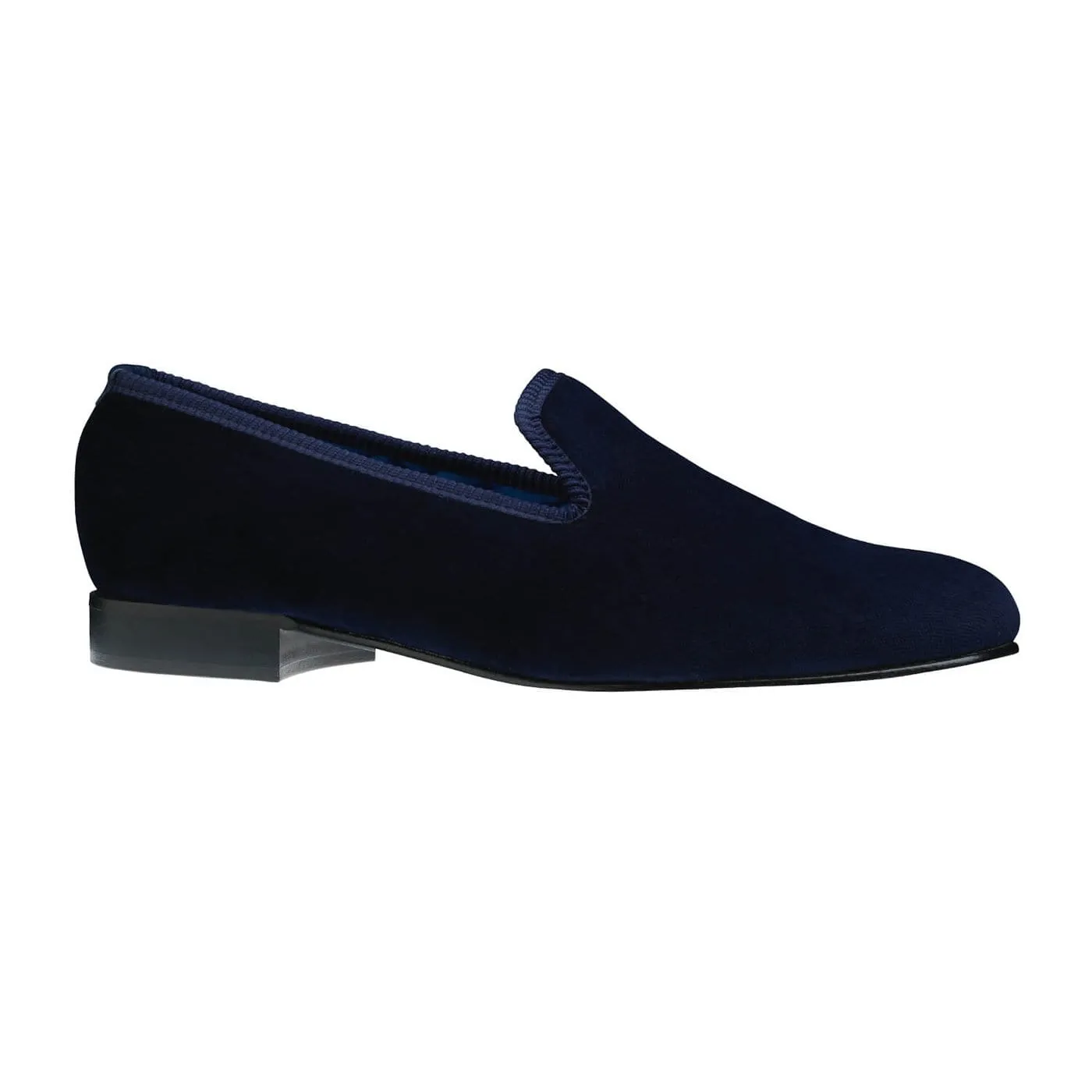 Plain Albert Navy Velvet (Mens)