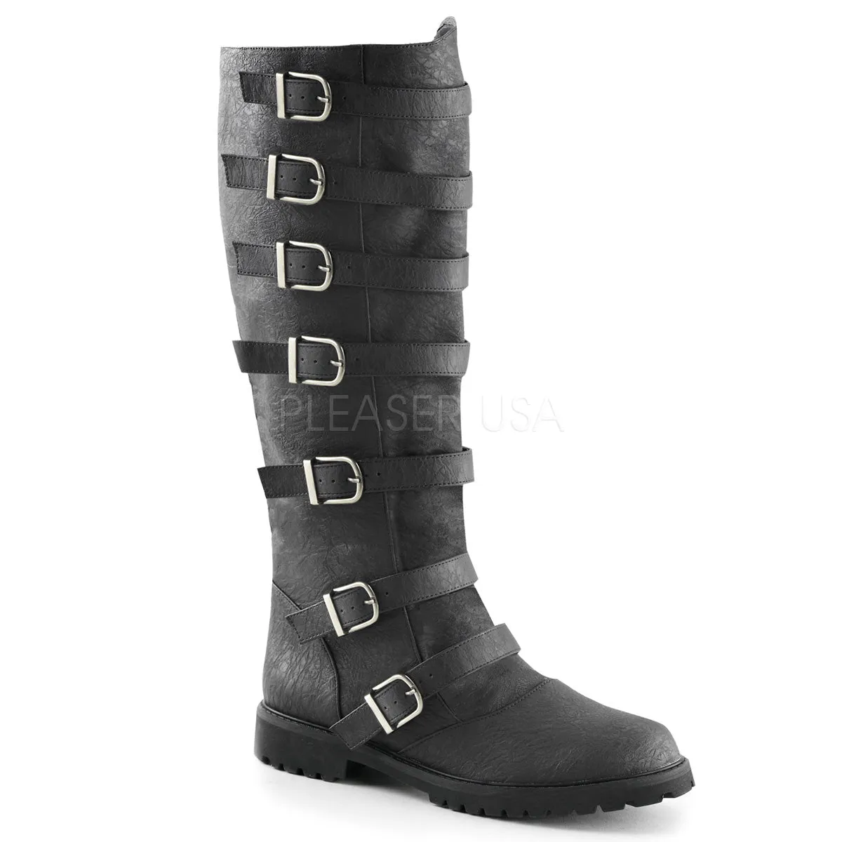 Post Apocalyptic Boots Black