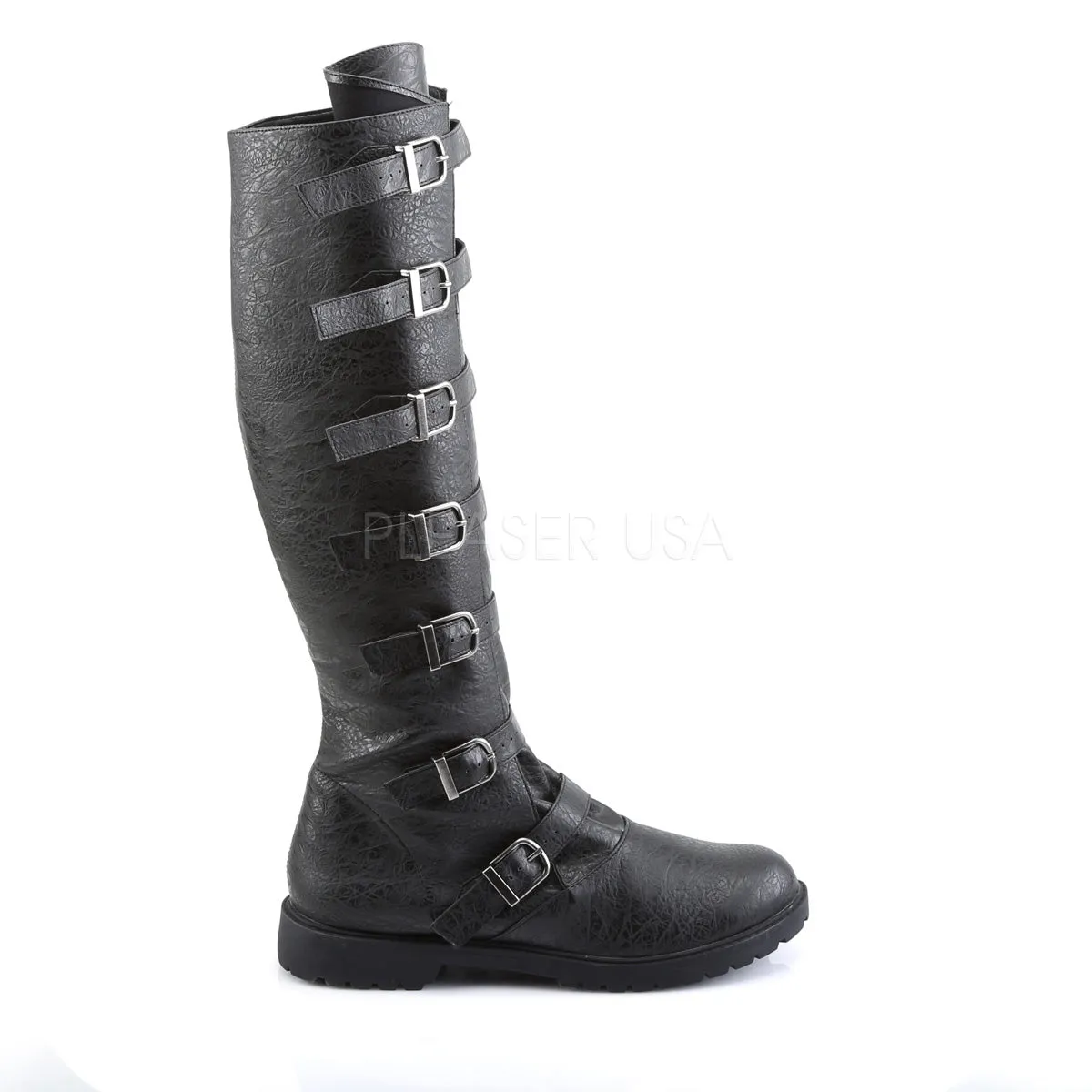 Post Apocalyptic Boots Black