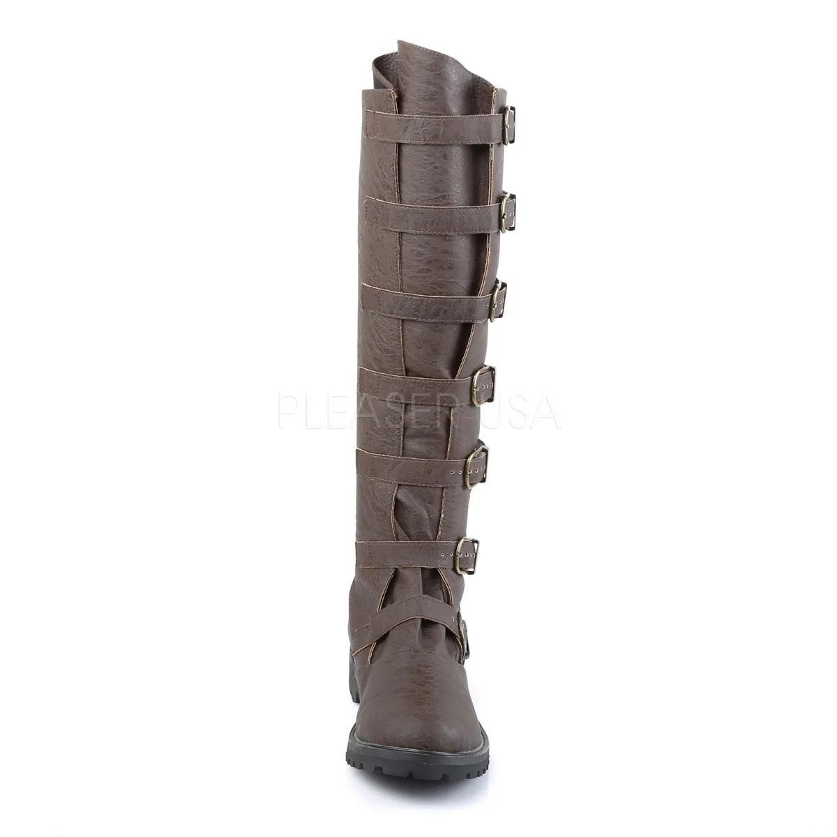 Post Apocalyptic Boots Brown