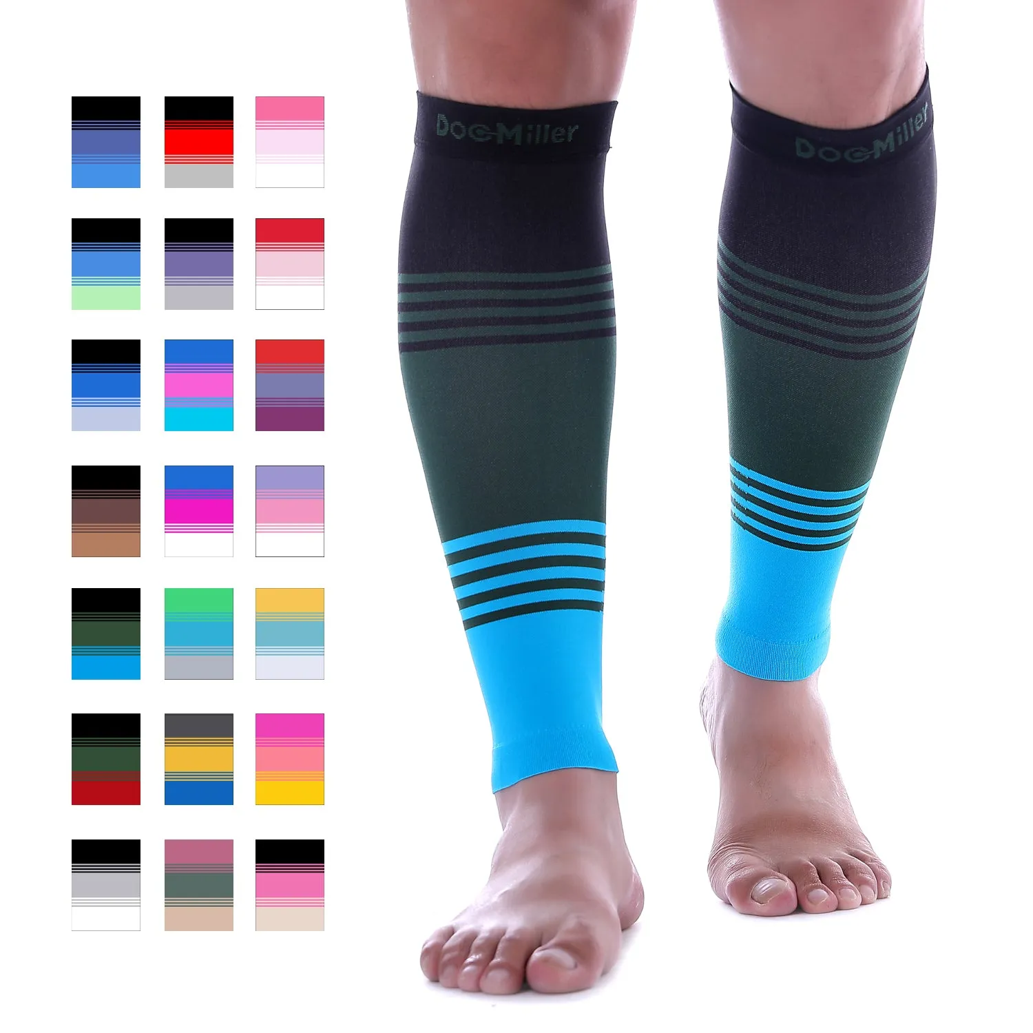 Premium Calf Compression Sleeve 20-30 mmHg 3 Colors (1)