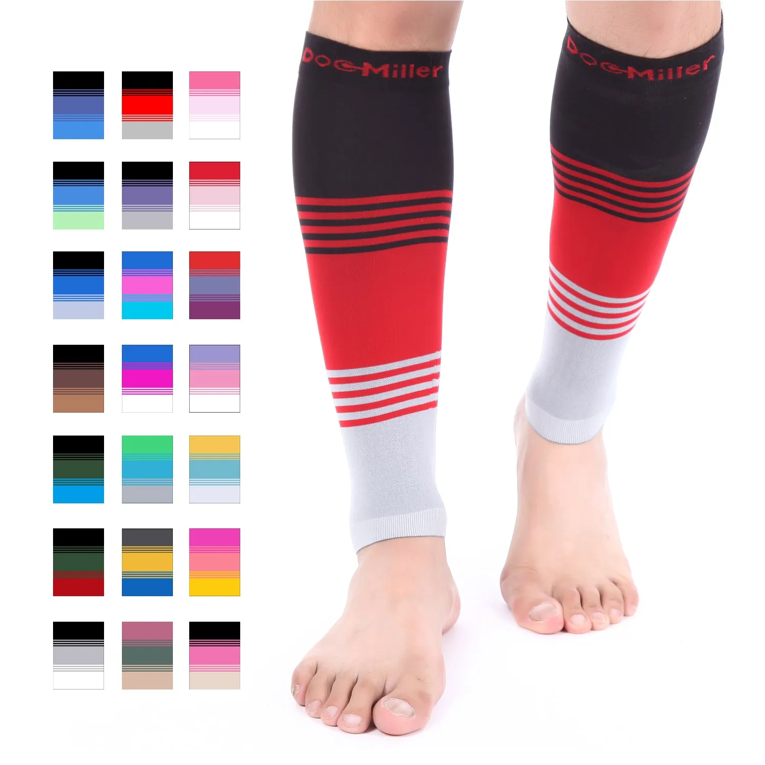 Premium Calf Compression Sleeve 20-30 mmHg 3 Colors (1)