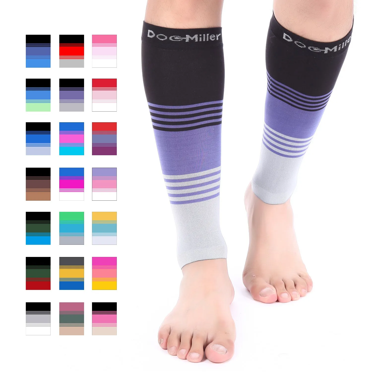 Premium Calf Compression Sleeve 20-30 mmHg 3 Colors (1)