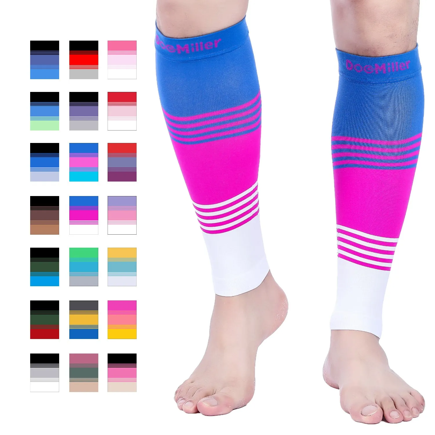 Premium Calf Compression Sleeve 20-30 mmHg 3 Colors (1)